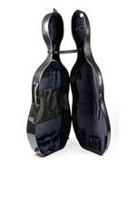 BAM Hightech Adjustable Cello Case Black Carbon 4/4 Product Image