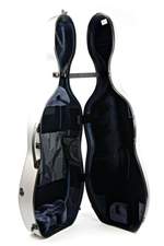 BAM Hightech Adjustable Cello Case Metallic Silver Product Image