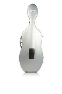 BAM Hightech Adjustable Cello Case Metallic Silver