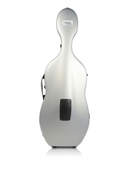 BAM Hightech Adjustable Cello Case Metallic Silver