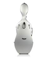 BAM Hightech Adjustable Cello Case Metallic Silver Product Image