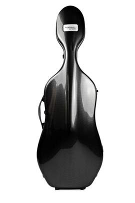 BAM Hightech Compact Cello Case Black Carbon 4/4