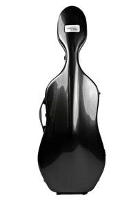 BAM Hightech Compact Cello Case Black Carbon 4/4