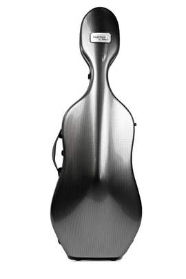 BAM Hightech Compact Cello Case Silver Carbon 4/4