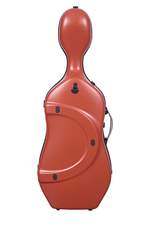 BAM Hightech Slim Cello Case Orange 4/4 Product Image