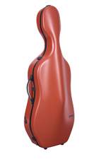 BAM Hightech Slim Cello Case Orange 4/4 Product Image