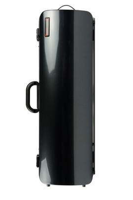 BAM Hightech Oblong Violin Case No Pocket Black Carbon