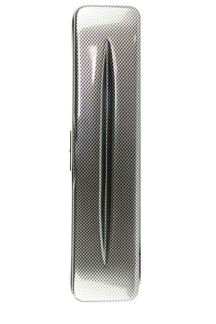 BAM Hightech Flute Case Silver Carbon