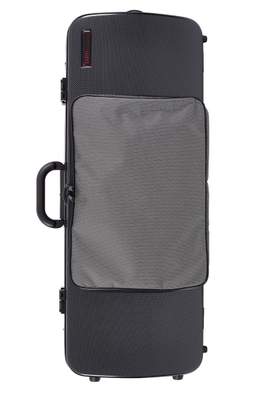 BAM Hightech Oblong Viola Case With Pocket Black Carbon