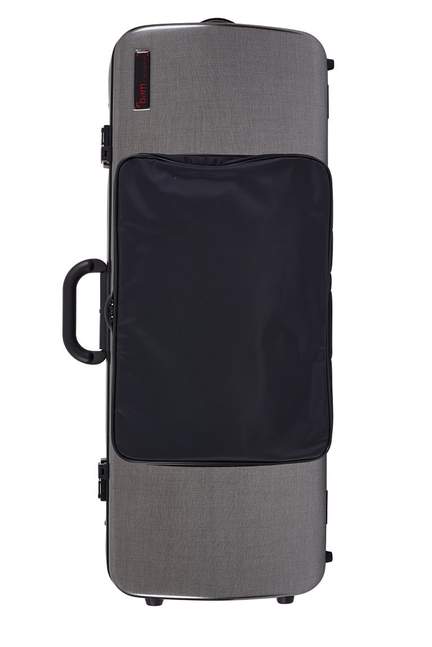 BAM Hightech Oblong Viola Case With Pocket Tweed