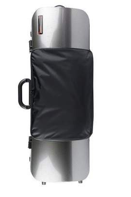 BAM Hightech Compact Viola Case With Pocket Silver Carbon