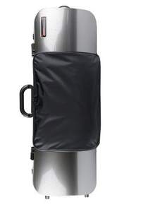 BAM Hightech Compact Viola Case With Pocket Silver Carbon
