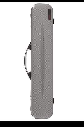 BAM Hightech 6 Bow Case For Violin/Viola/Cello Silver Carbon