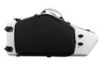 BAM Hightech Tenor & Soprano Saxophone Double Case Light Grey Product Image
