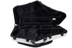 BAM Hightech Tenor & Soprano Saxophone Double Case Light Grey Product Image