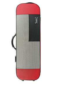 BAM Stylus Oblong Violin Case Red