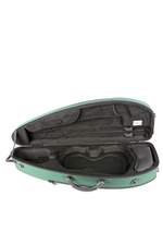 BAM Classic 3 Shaped Violin Case Green Product Image