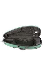 Bam Classic 3 Shaped Violin Case Green Product Image
