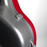 BAM L'Étoile Hightech Slim Cello Case Red Product Image