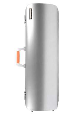BAM La Defense Hightech Oblong Violin Case No Pocket Brushed Aluminium