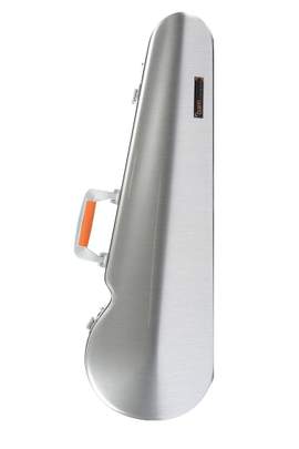 BAM La Defense Hightech Shaped Violin Case Brushed Aluminium