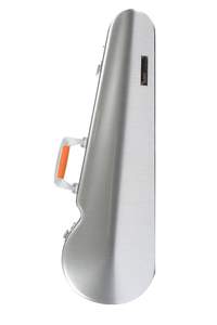 BAM La Defense Hightech Shaped Violin Case Brushed Aluminium