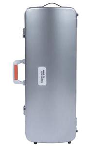 BAM La Defense Hightech Oblong Viola Case Brushed Aluminium