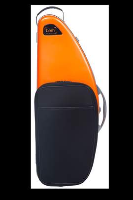 BAM La Defense Hightech Tenor Saxophone Case With Pocket Orange