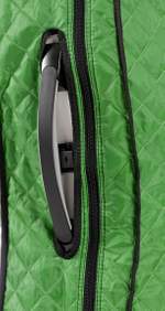 BAM Hoody For Hightech Cello Case Green Product Image