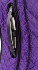 BAM Hoody For Hightech Cello Case Violet Product Image