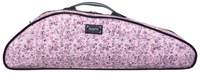 BAM Hoody For Hightech Slim Violin Case Flowers Pink