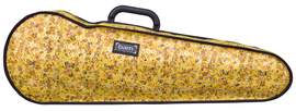 BAM Hoody For Hightech Shaped Violin Case Flowers Yellow