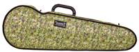 BAM Hoody For Hightech Shaped Violin Case Flowers Green