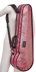 Bam Hoody For Hightech Shaped Violin Case Snake Pink Product Image