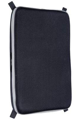 BAM L'Étoile Oblong Violin/Viola Back Cushion with pocket Mud Grey