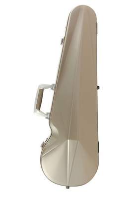 BAM L'Opera Supreme Hightech Shaped Violin Case Champagne/Silver