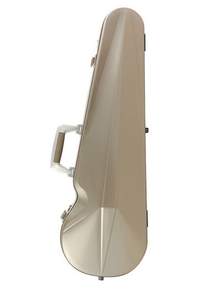 BAM L'Opera Supreme Hightech Shaped Violin Case Champagne/Silver