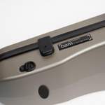BAM L'Opera Supreme Hightech Shaped Viola Case Champagne/Black Product Image