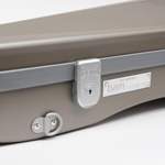 BAM L'Opera Supreme Hightech Shaped Viola Case Champagne/Silver Product Image