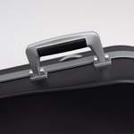 BAM L'Opera Supreme Hightech Shaped Viola Case Black/Silver Product Image