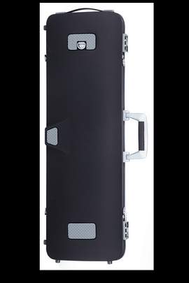 BAM Panther Hightech Oblong Violin Case With Pocket Black
