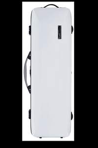 BAM Supreme Ice Hightech Oblong Violin Case White/Black
