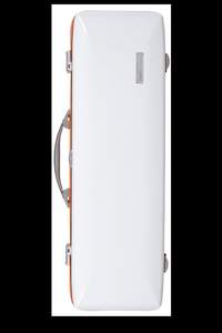 BAM Supreme Ice Hightech Oblong Violin Case White/Orange