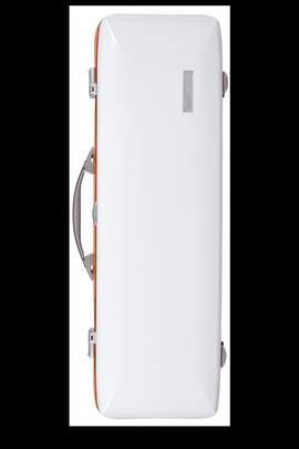 BAM Supreme Ice Hightech Oblong Violin Case White/Orange