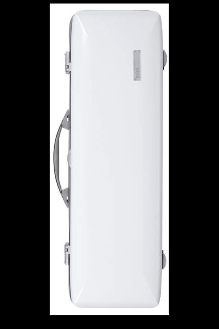 BAM Supreme Ice Hightech Oblong Violin Case White/Silver