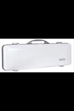 BAM Supreme Ice Hightech Oblong Violin Case White/Silver Product Image