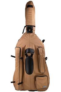 BAM Performance Double Bass Cover 1/2 Caramel