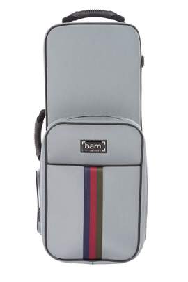 BAM Saint Germain Trekking Alto Saxophone Case Grey