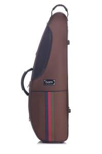 BAM Saint Germain Classic 3 Shaped Violin Case Chocolate