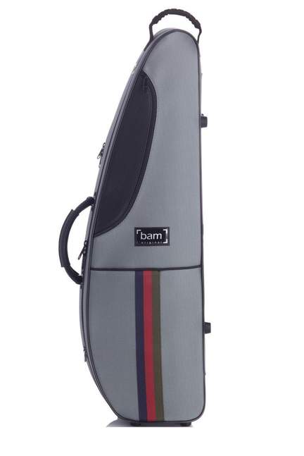 BAM Saint Germain Classic 3 Shaped Violin Case Grey